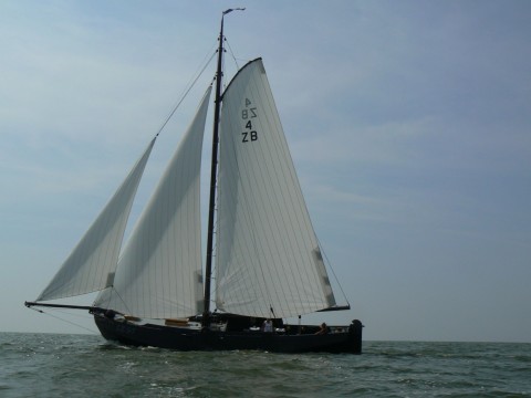 Visserman zeeschouw le97 &bull; Workum &bull; IJsselmeer, Friese Meren