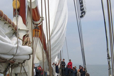 Schiff 990055 � Zee tjalk Hoorn � De Toekomst 