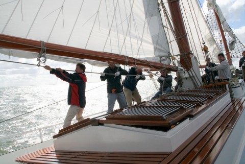 Schiff 990055 � Zee tjalk Hoorn � De Toekomst 