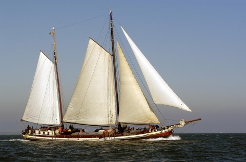 Schiff 990067 � 2 mast klipper amsterdam � Johanna Engelina